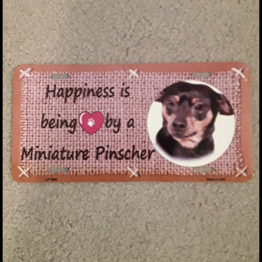 Mini Pinscher sign